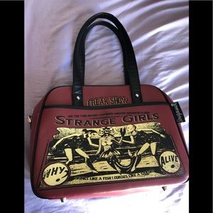 Sourpuss Strange Girls Bowler Bag